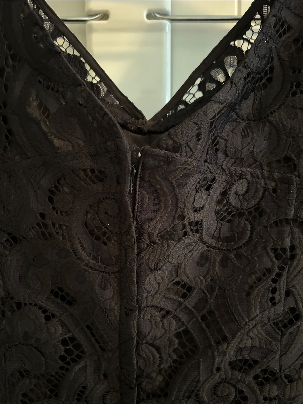 Lilly Pulitzer Black Lace Sleeveless Mini Dress - Picture 6 of 11